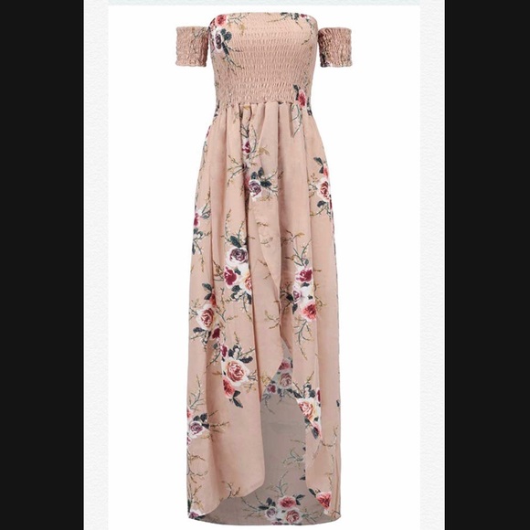 Floral off shoulder dress - Picture 5 of 8